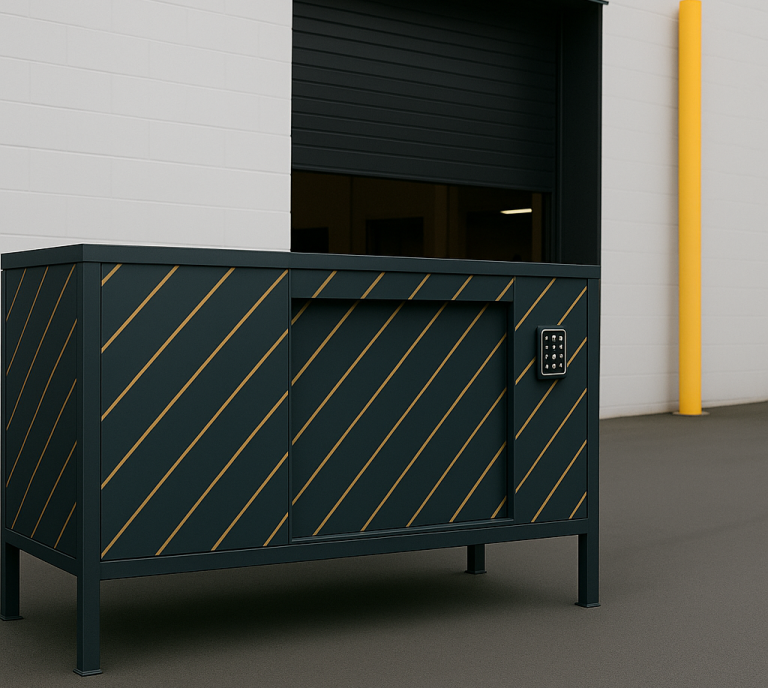 BoxxZen XL A clean, high-tech shot of the BoxxZen XL in a warehouse setting.